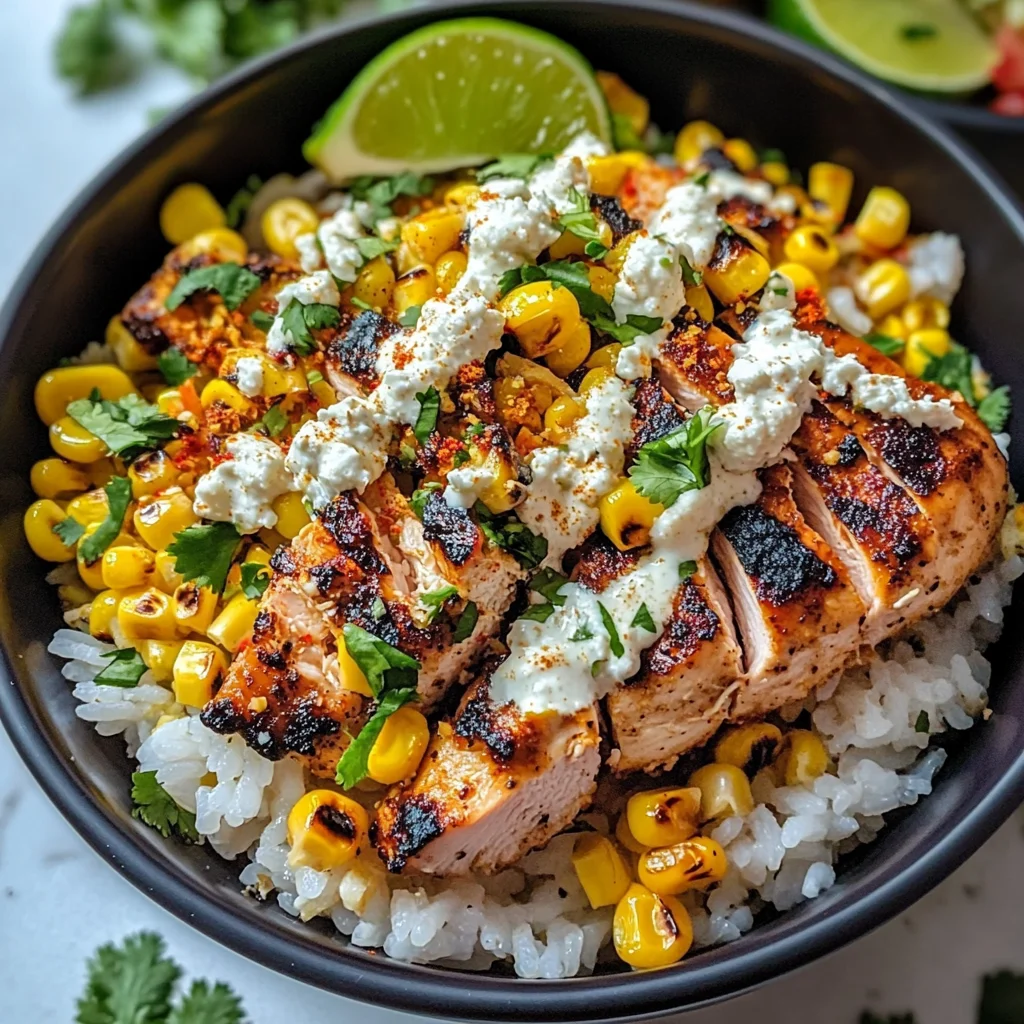 Easy Street Corn Chicken Rice Bowl