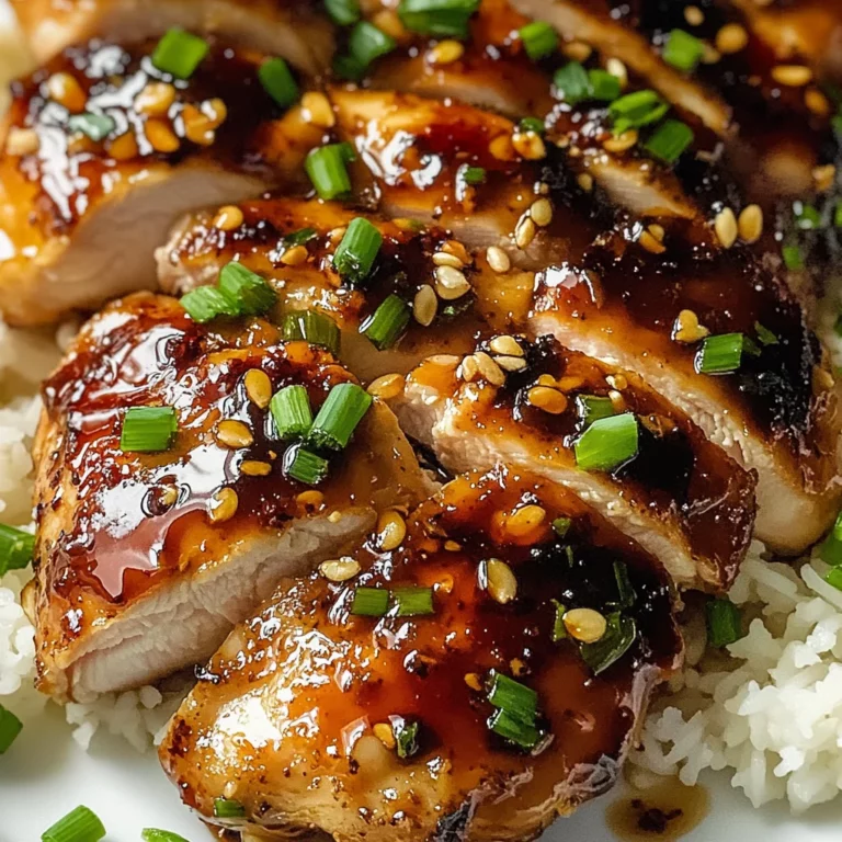 Honey Garlic Chicken Breasts