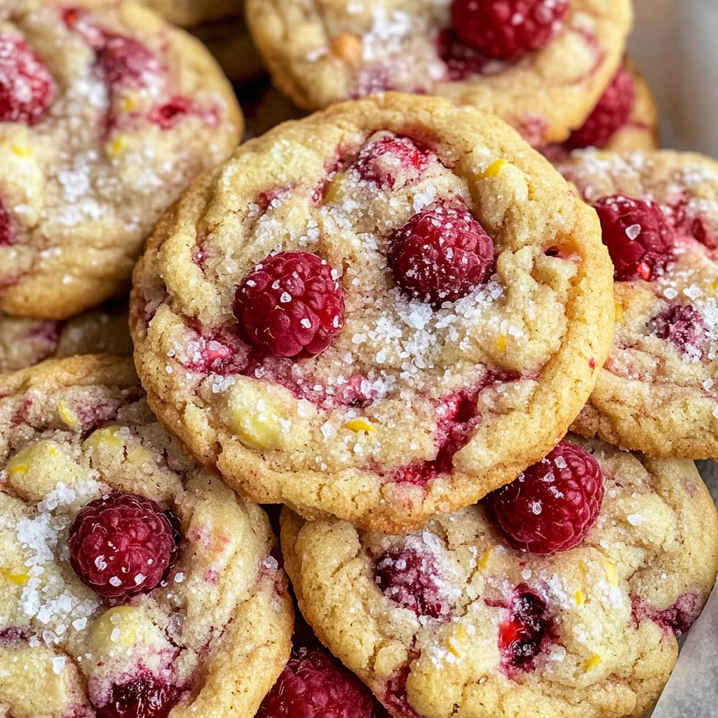 Lemon Raspberry Cookies
