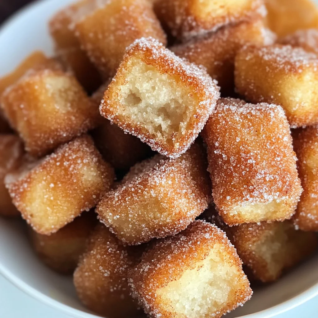 Tasty Angel Cake Churro Bites