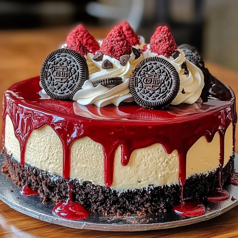The Best Red Velvet Oreo Cheesecake Recipe