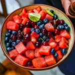 Watermelon Summer Berry Salad