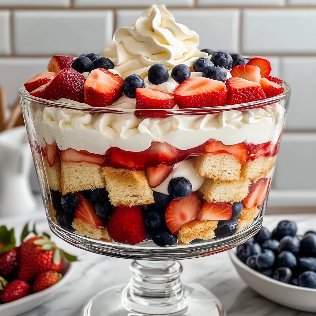 4th of July Trifle