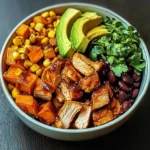 BBQ Chicken Sweet Potato Bowl Recipe