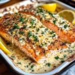 Baked Boursin Salmon