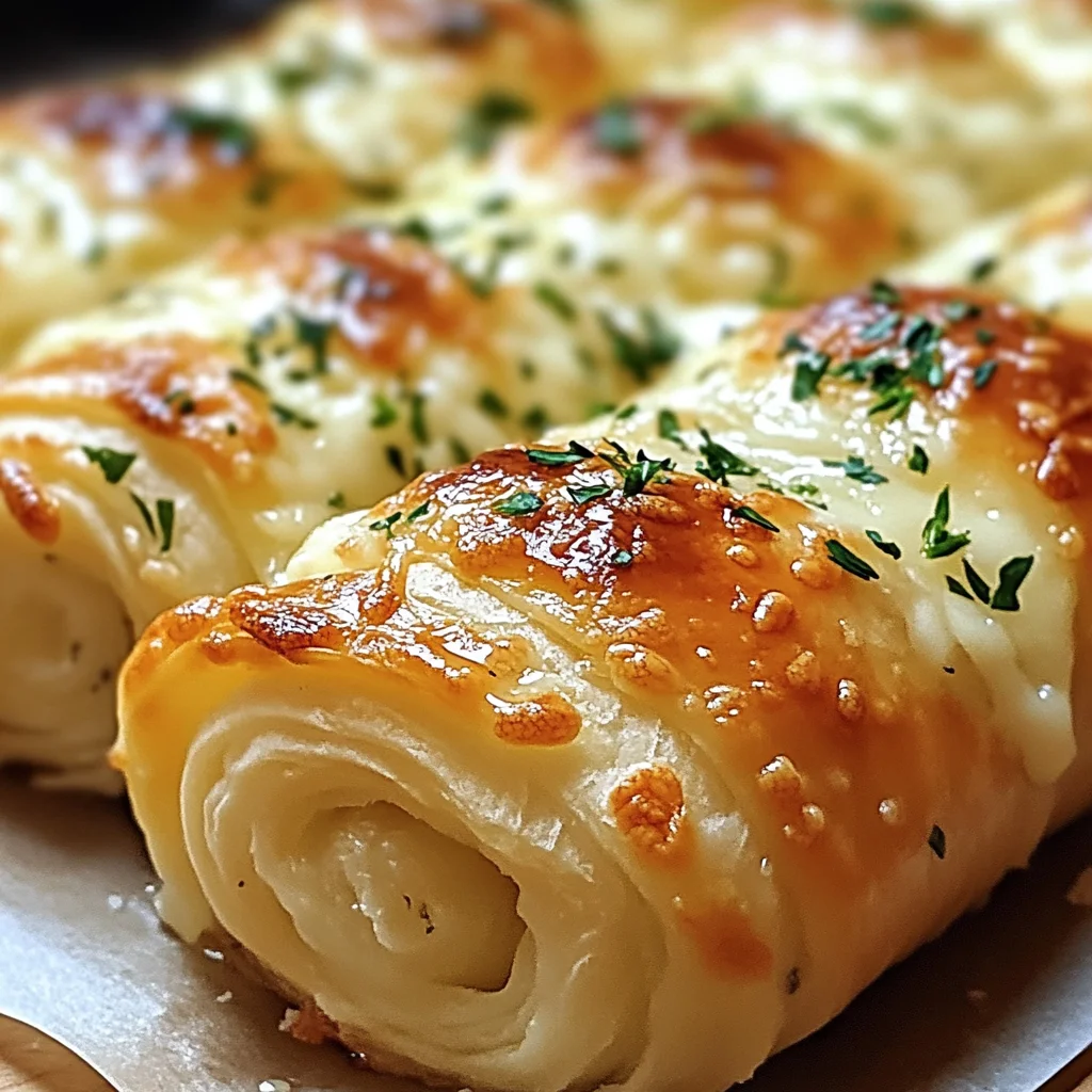Cheesy Garlic Butter Rollups
