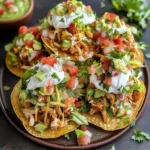Chicken Tostadas