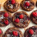 Chocolate Raspberry Cookies