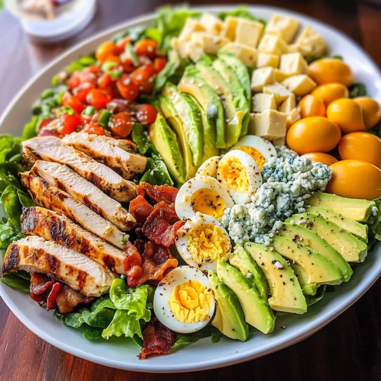 Cobb Salad with the Best Dressing