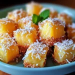 Coconut Pineapple Bites