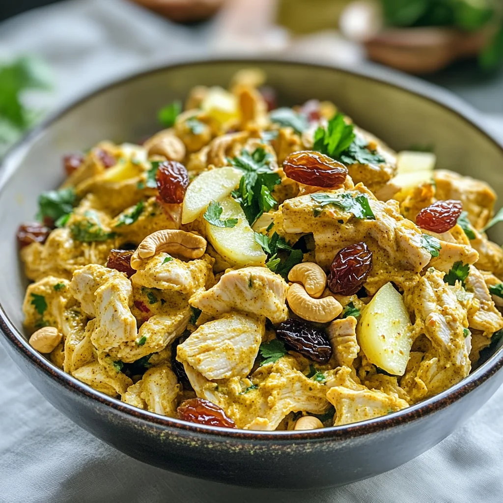 Curry Chicken Salad
