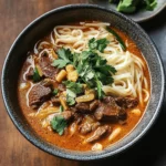 Delicious Satay Beef Noodle Soup Recipe