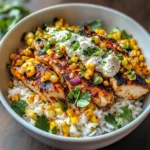 Easy Street Corn Chicken Rice Bowl