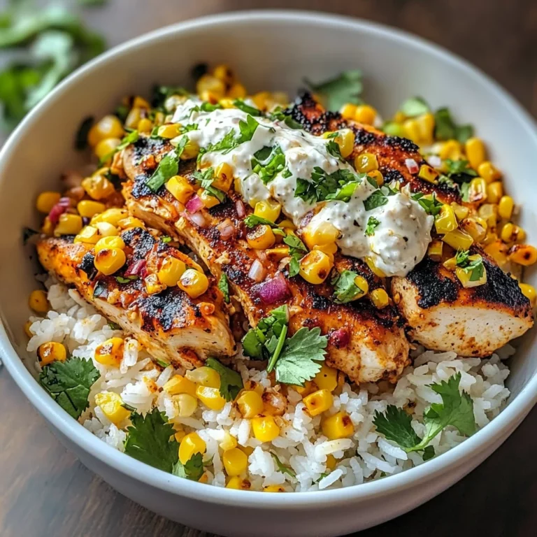 Easy Street Corn Chicken Rice Bowl