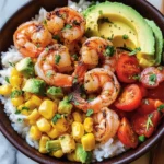Fiesta Shrimp Rice Bowl Recipe - Quick, Easy, and Delicious