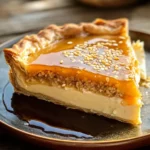 Golden Greek Honey Pie (Melopita)