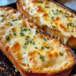 Gooey Garlic Cheese Bread