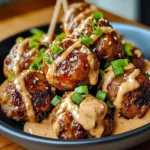Korean BBQ Meatballs with Spicy Mayo Dip: A Flavor-Packed Beginner-Friendly Recipe