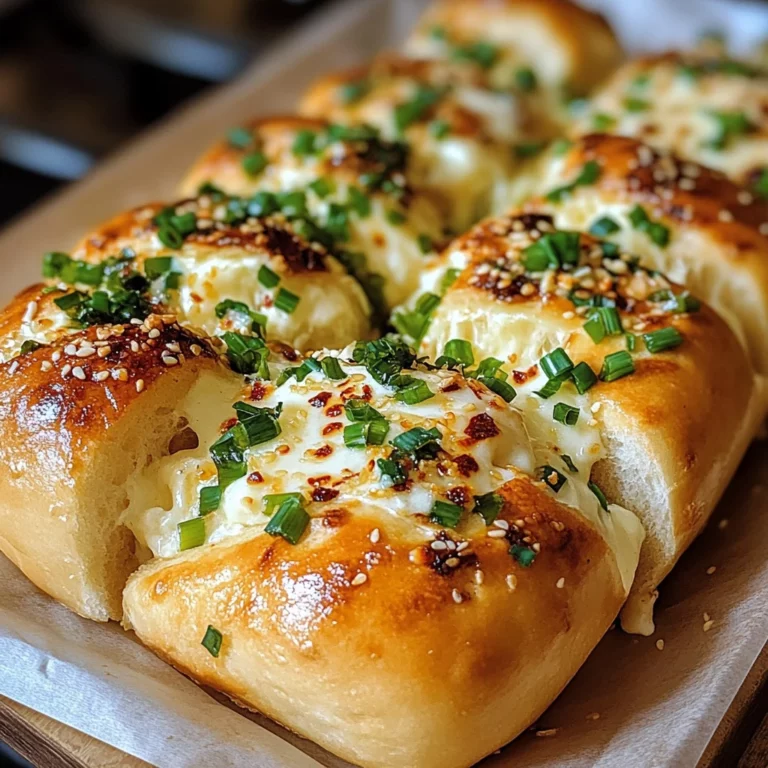 Korean Cream Cheese Garlic Bread