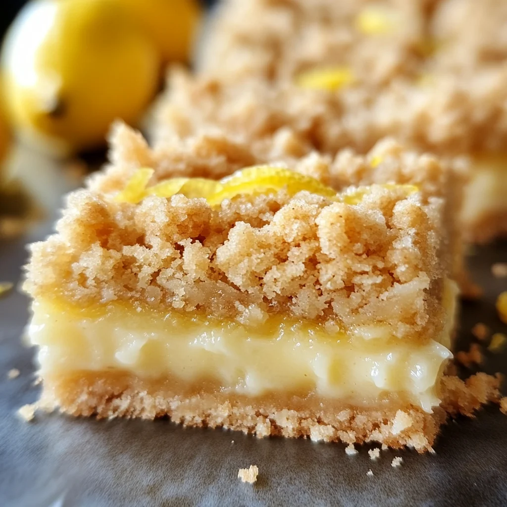 Lemon Crumb Bars