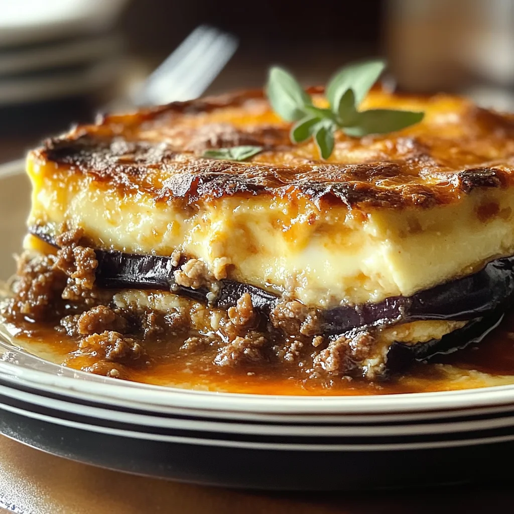 Outrageously Delicious Greek Moussaka