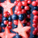 Patriotic Fruit Kabobs
