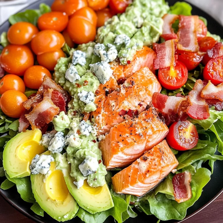Salmon Cobb Salad