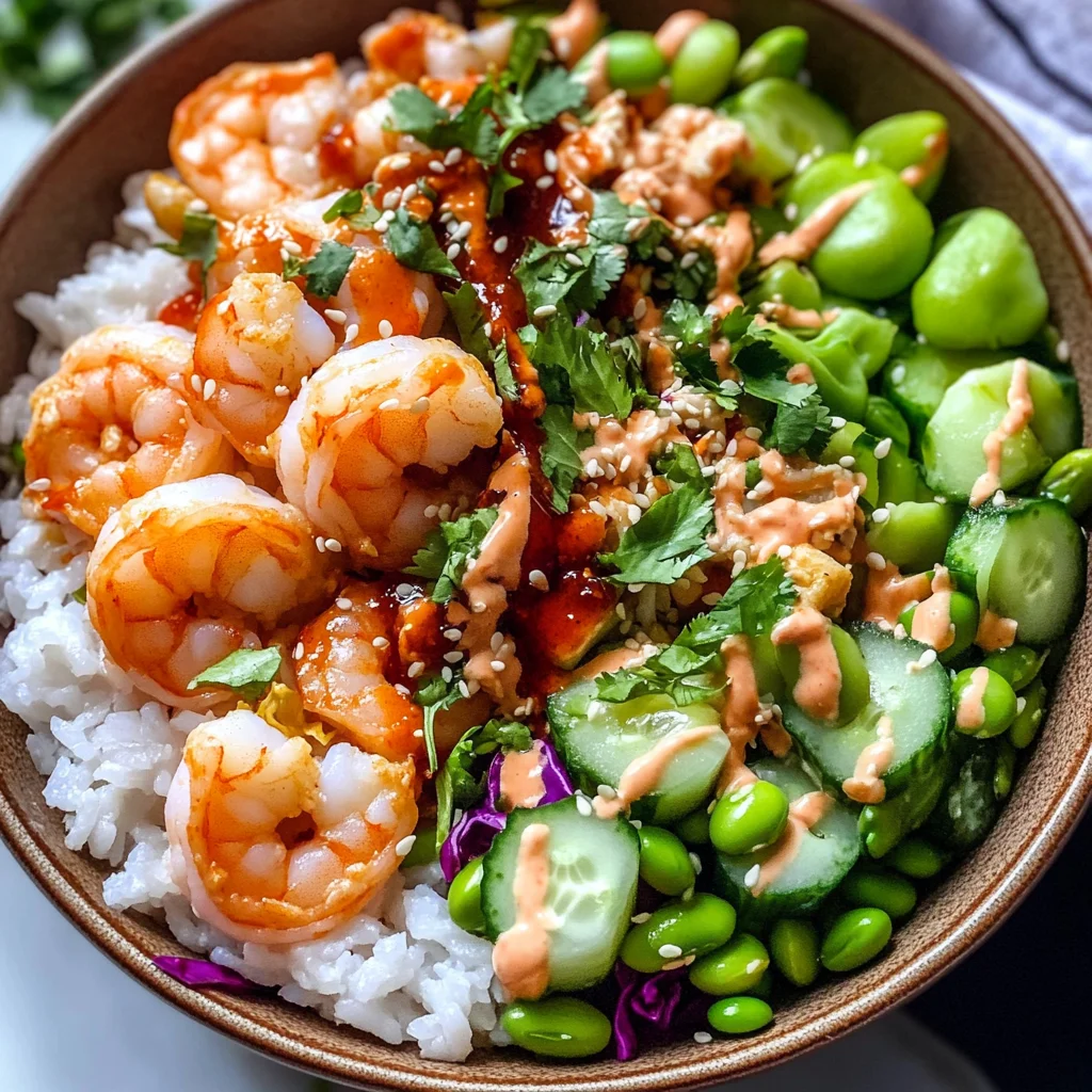 Shrimp Poke Bowl