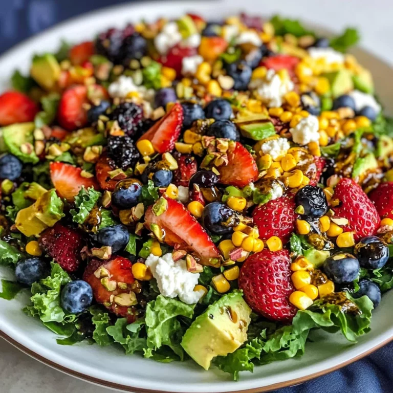 Strawberry Avocado Corn Salad