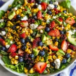Strawberry Avocado Corn Salad