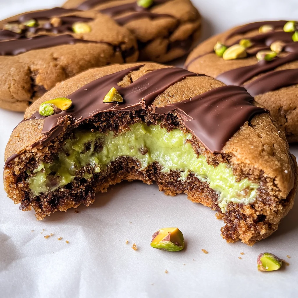 viral Dubai Chocolate Bar Pistachio Cookies