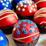 4th of July Oreo Cream Cheese Balls Recipe