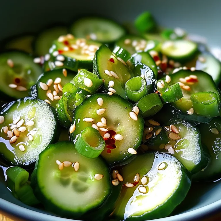 Asian Cucumber Salad