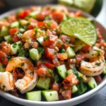 Avocado Salsa Shrimp Salad