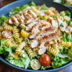 Chicken Caesar Pasta Salad