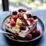 Chocolate, honey and red berry parfait
