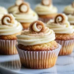 Cinnamon Roll Cupcakes