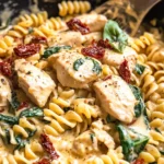 Creamy Sun Dried Tomato Chicken Pasta