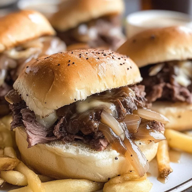 French Dip Sliders