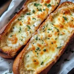 Gooey Garlic Cheese Bread