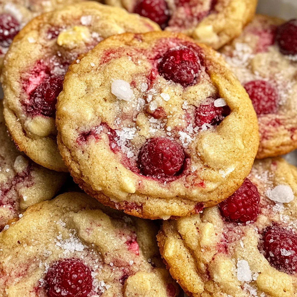 Lemon Raspberry Cookies