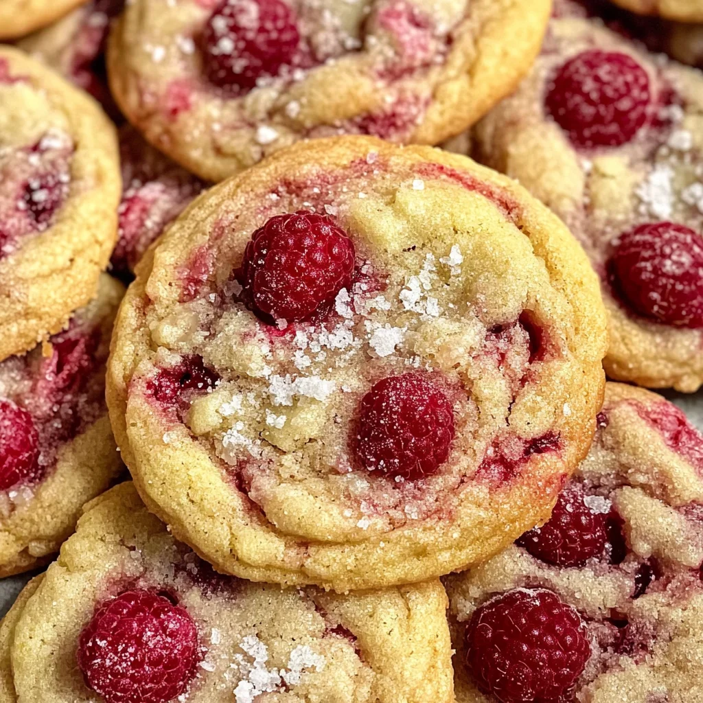 Lemon Raspberry Cookies