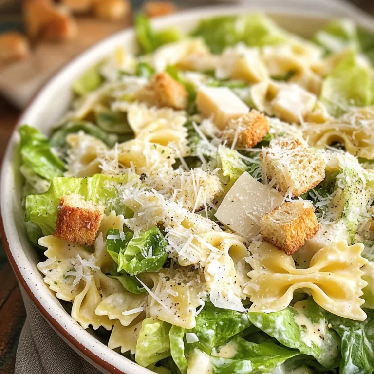 Pasta Caesar Salad