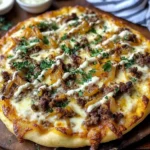 Patty Melt Pizza Recipe