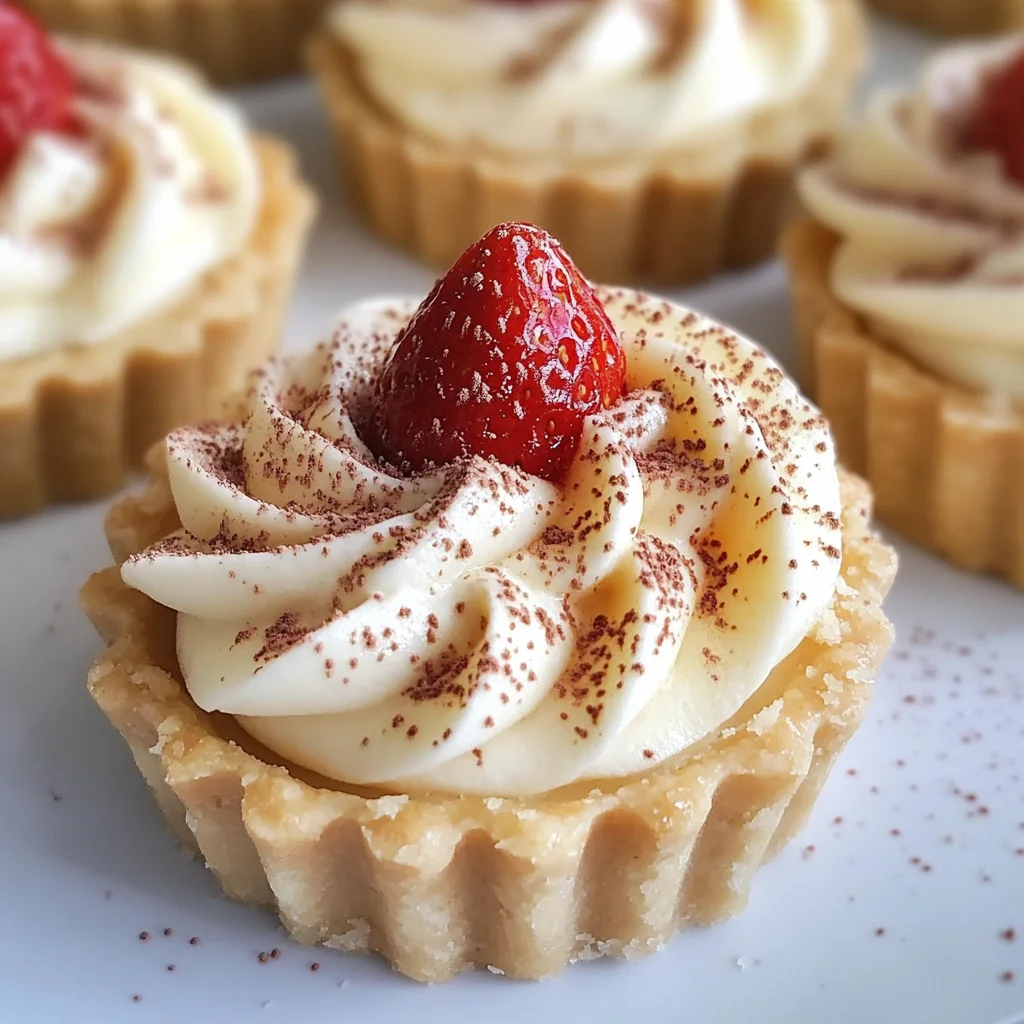 Rich White Chocolate Mousse Tart