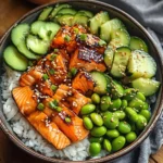 Salmon Rice Bowls