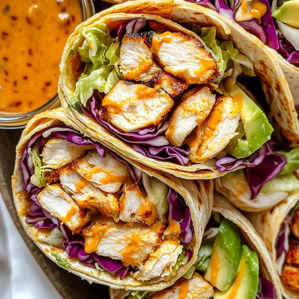 Southwest Chicken Wraps