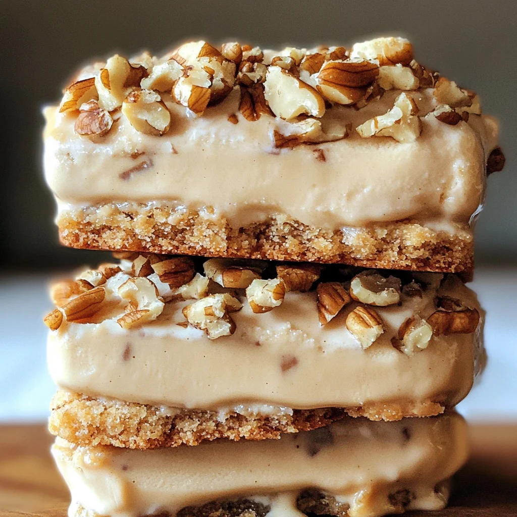 Walnut shortbread dulce de leche ice cream sandwich