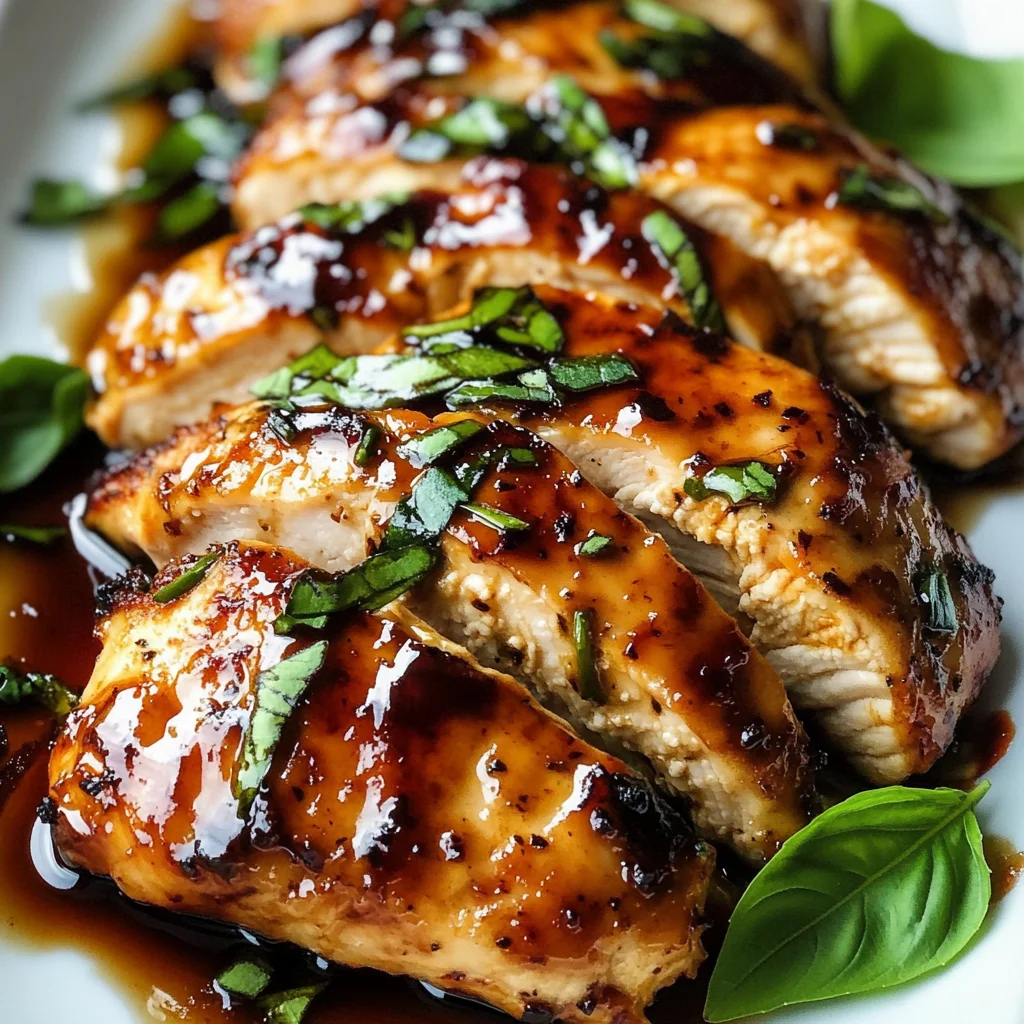 Balsamic Baked Chicken Breast: A Delicious and Easy Recipe for Dinner