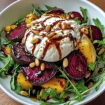 Beet and Burrata Salad with Pine Nuts: The Salad That Makes You Feel Fancy AF